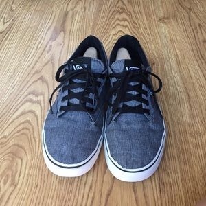 Vans 721356 Canvas Shoe Gray Men’s 9.5